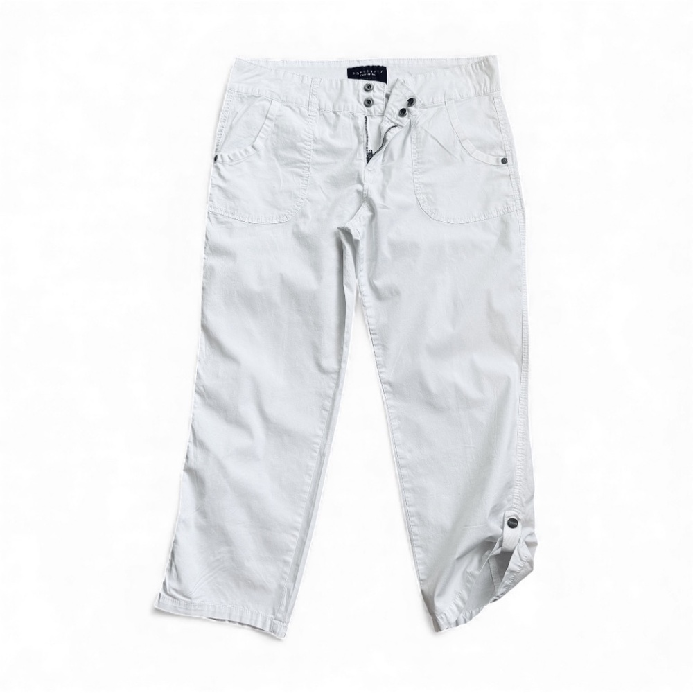 Sanctuary Clothing White Cropped Utility Pants – Size 29